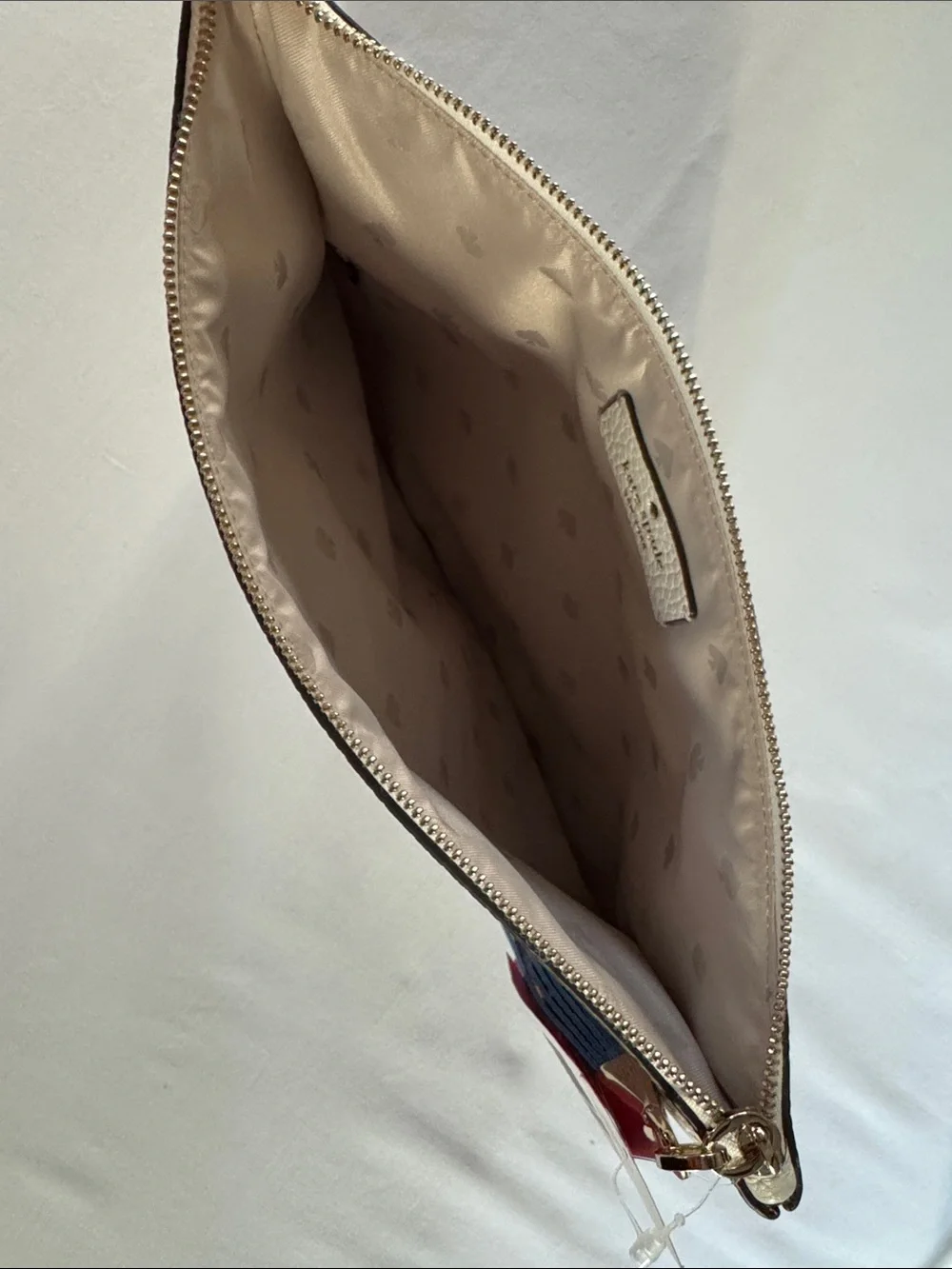 kate spade white leather